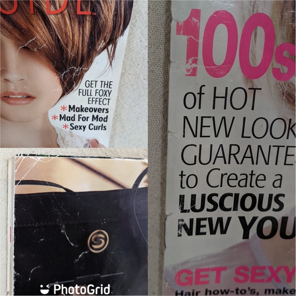 Vintage Y2K Hairstyles Spring Summer Sexy Long Short Ephemera Magazine 4 Lot Set - Picture 12 of 15